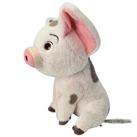 Disney Store Moana Pua Pig Plush Stuffed Animal Farm Cartoon Pot Belly 12" - Picture 7 of 8
